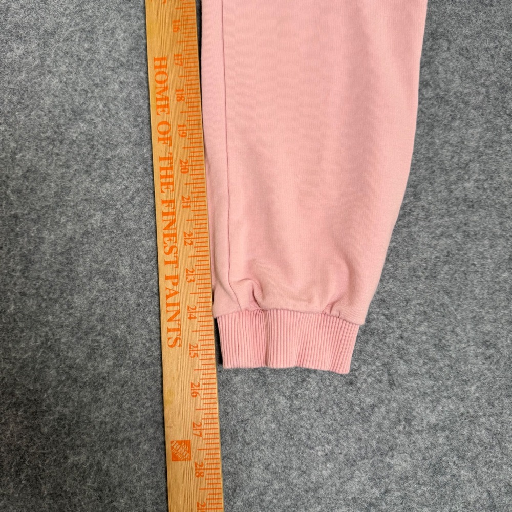 Moschino Teen Pink Logo Sweatpants Joggers HQP02Y Size 12 Womens XS - Picture 6 of 6